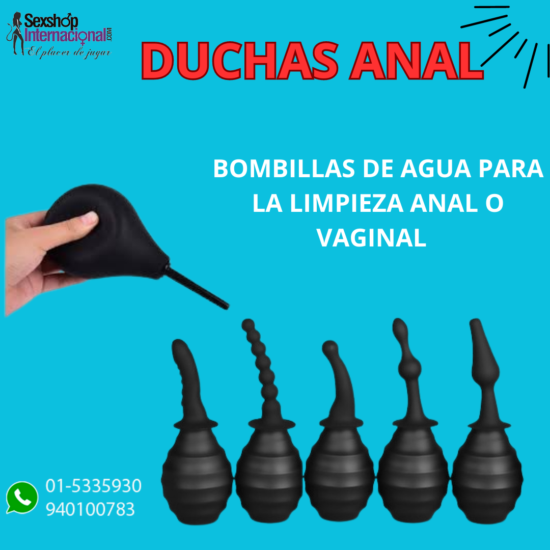 DUCHA ANAL O VAGINAL LIMPIEZA PROFUNDA 